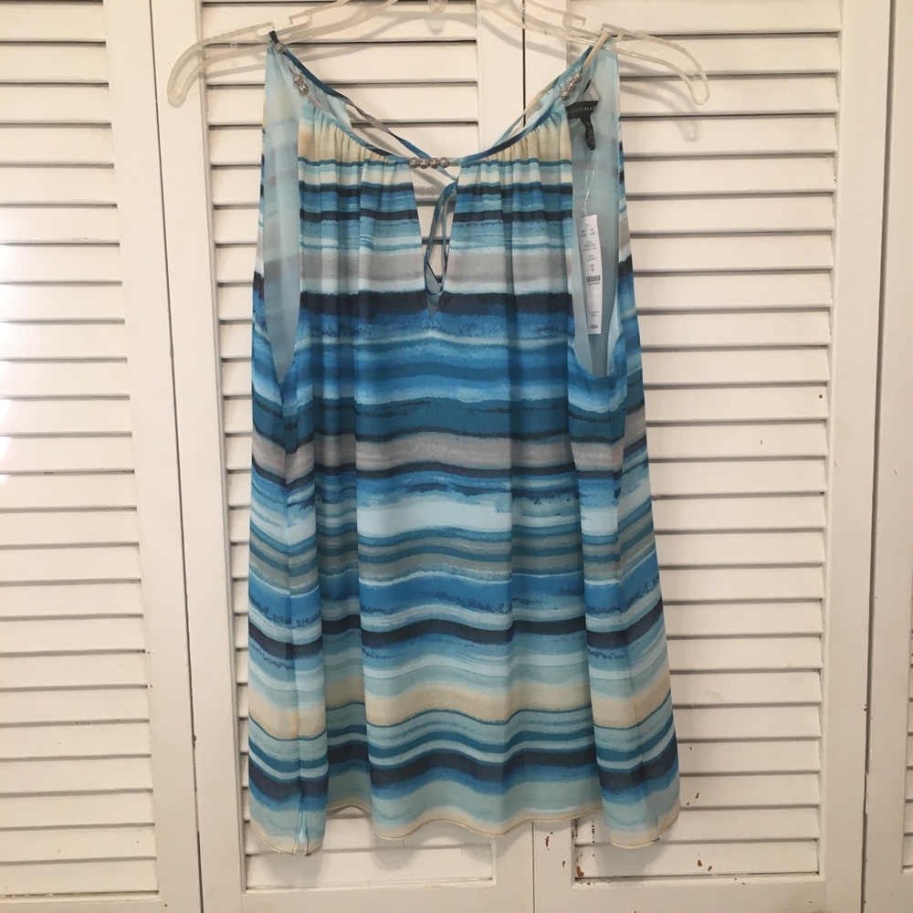 NWT White House Black Market Sleeveless Blouse